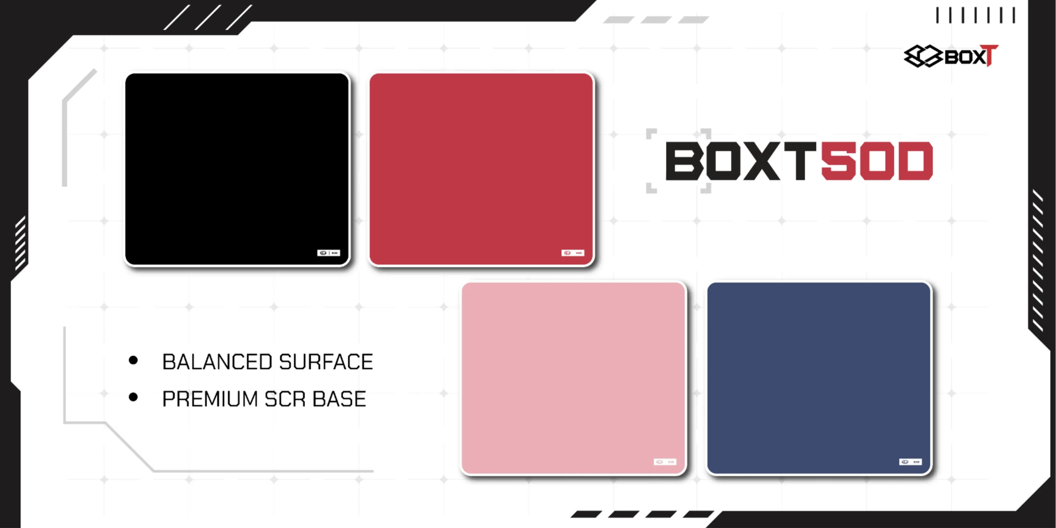 Pad Chuột Gaming BOXT50D Jacquard Hybrid - BOXT STORE